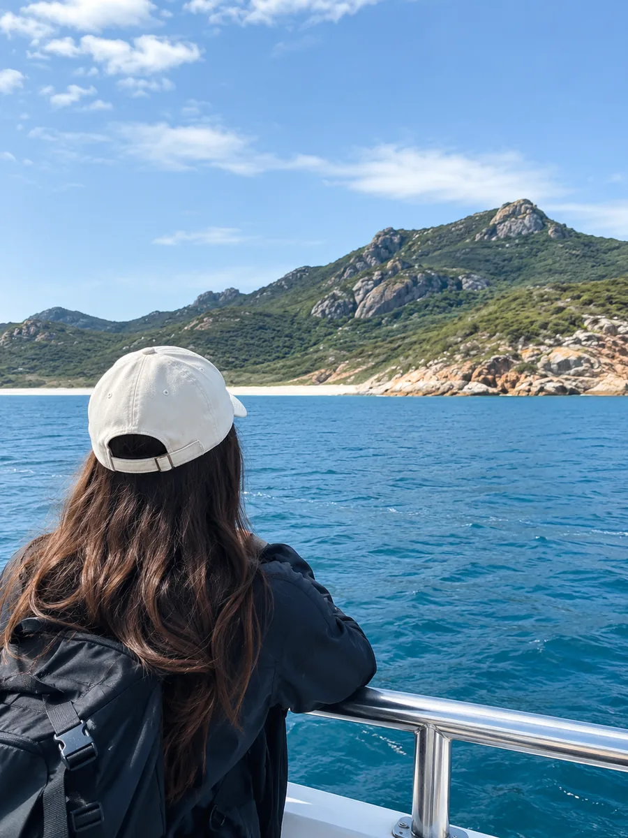 View at Wilsons Promontory National Park Wilderness Cruises and Day Tours
